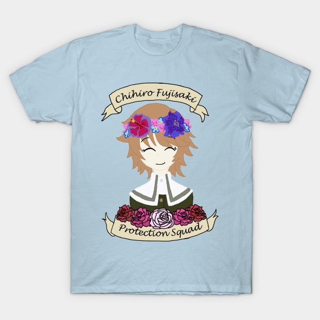 Chihiro Fujisaki Protection Squad T-Shirt by SpaceAceKaiju